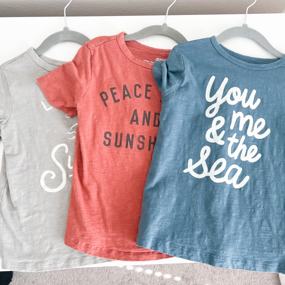 Size 5 (Set of 3) Boys Little Co by Lauren Conrad Graphic Tees